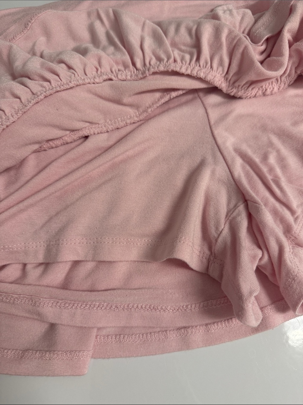 Soft Pink Ruffle Skort - Picture 3 of 4